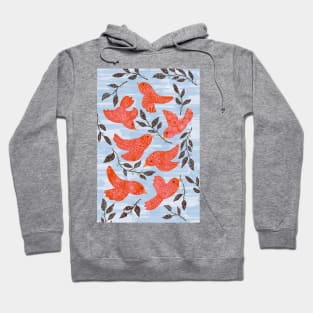 Bird Folkart Hoodie